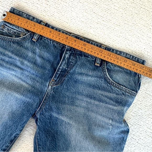 Anthro Pilcro Fringe Ankle Jeans 29 - Picture 15 of 16